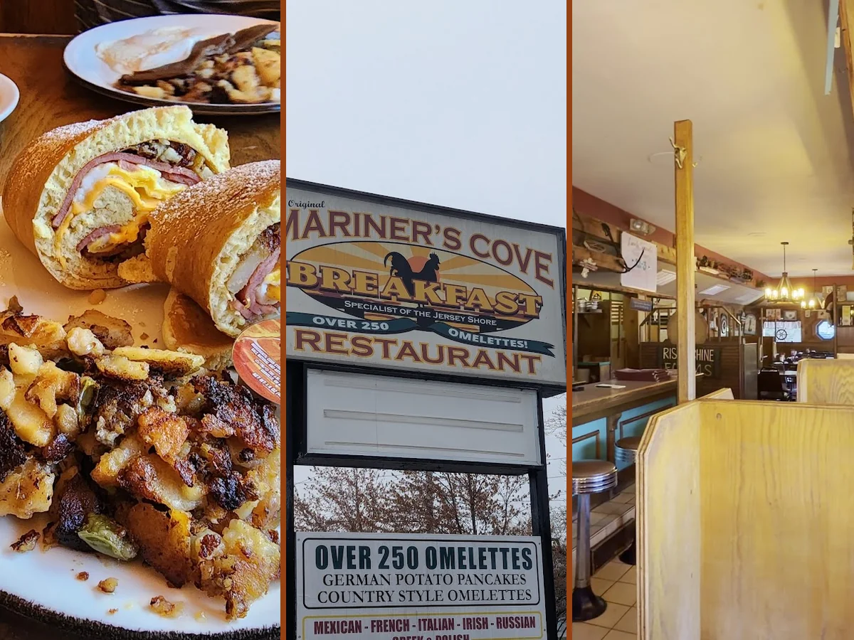 Comfort food served in a cozy space.