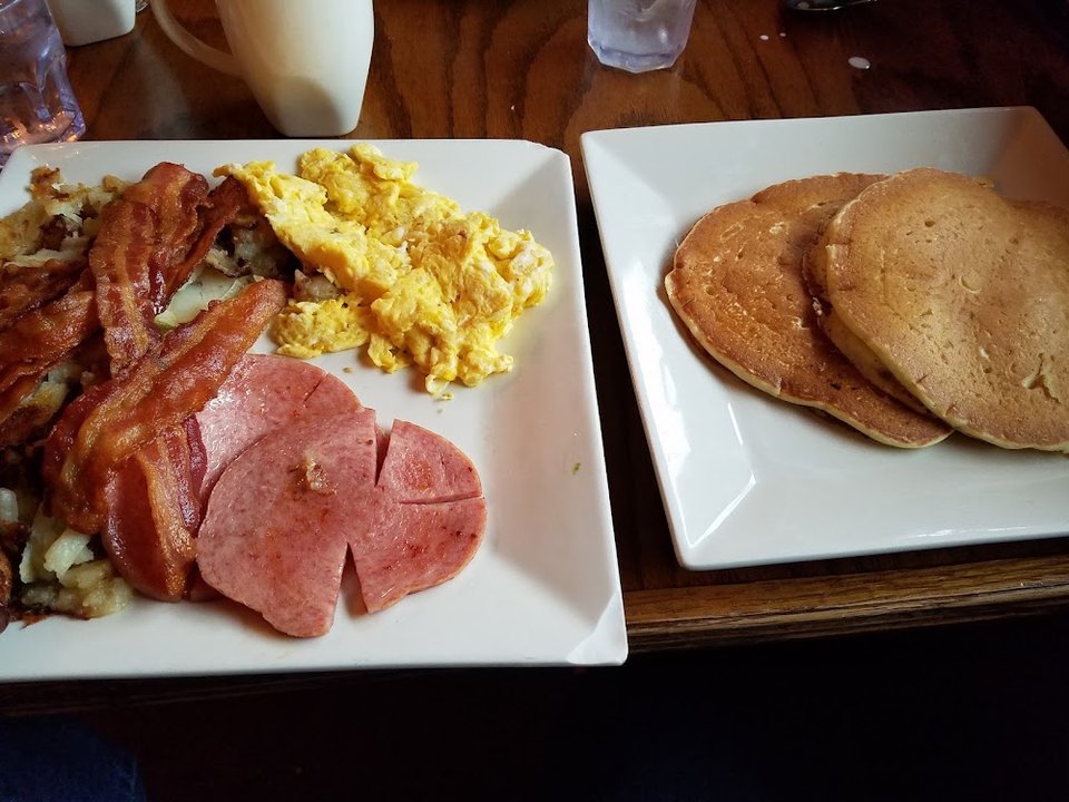 Canadian Bacon and Egg